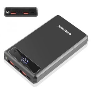 6 x 18650 batterie 24 W Charge rapide boîtier de batterie externe avec affichage batterie non incluse[B53]