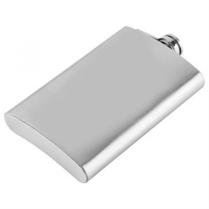 Flasque &agrave; alcool - ZERODIS - HB022 - Acier inoxydable - 10 oz - L&eacute;ger et portable