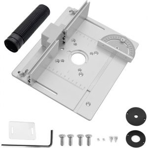 Table D&eacute;fonceuse Plaque Aluminium Set - D&eacute;fonceuse A Bois avec Support Coud&eacute;