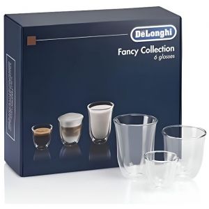 Verres Thermo - DeLonghi - Fancy Box - 6 pièces - Double paroi - Verre borosilicaté