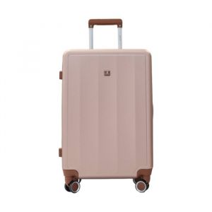 Texier - Valise taille grande 49x29x77cm rose gold TR3