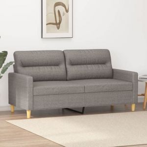 Canap&eacute; Relax CLOUD - Canap&eacute; &agrave; 2 places Taupe 140 cm Tissu 4667