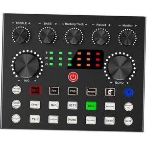 Table de Mixage - UNBRANDED - Changeur de Voix - Effets Sonores Multiples - USB - Karaok&eacute;