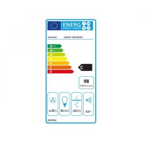 Groupe filtrant - ELECTROLUX - LFG517X - 70 cm - Eclairage LED - Débit 705 m3/h