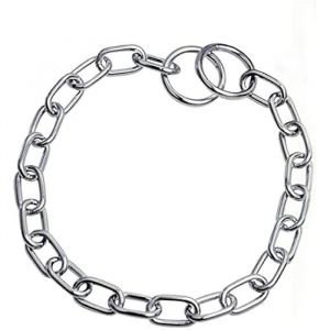 Collier pour Chien - HS SPRENGER - Maillons Court - Acier chromé - 60 cm - 34 mm