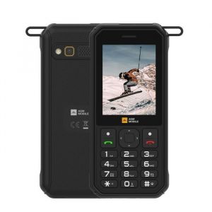 AGM M11 T&eacute;l&eacute;phone Portable 4G Robuste IP68/IP69K Batterie 4000mAh Power Bank Hotspot Partage 4G &ndash; Noir