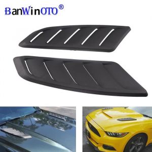 &Eacute;vent de capot de capot de voiture en plastique ABS universel Prise dair de capot &eacute;vent de capot avant Ad