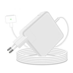 TD&reg; Chargeur T-Tip Adaptateur dalimentation 14.85V 3.05A 45W Fast Charge MagSafe 2 pour A1435 A1436 A1465 A1466 Notebook