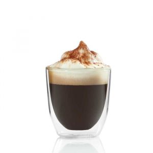 Tasse &agrave; espresso - DIMONO - Thermo Verre - Double paroi - 80ml - Borosilicate