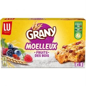 GRANY - Moelleux Fruits Des Bois 192G - Lot De 4