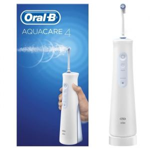 Hydropulseur Oral-B Aquacare avec Technologie Oxyjet pour un Soin des Gencives Vivifiant