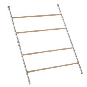 Perchoir Grand Poulailler Gris - Installation Facile pour Enclos et Poulaillers