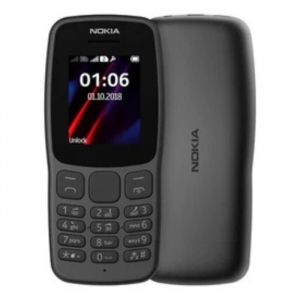 T&eacute;l&eacute;phone Portable Nokia 106 TA-1114 1.8 - Noir (Neuf)
