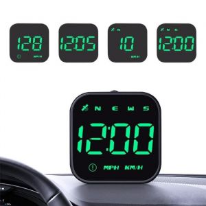 2.2 Compteur de Vitesse Num&eacute;rique HUD pour Voiture intelligent GPS Affichage de Vitesse au Pare-Brise Universel MPH/KMH