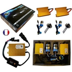 Kit HID X&eacute;non Marque FRANCAISE Vega&reg; H7 6000K 55W Slim DSP AC ampoules &agrave; embase m&eacute;tallique