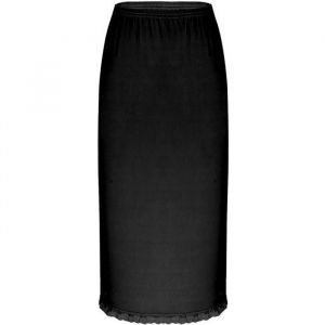 Jupon Dentelle Gainant Femme - YIZYIF - Type B Noir - Sous-Jupe Bureau Banlieue