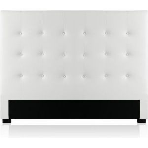 Tête de lit capitonnée Premium 140cm Blanc