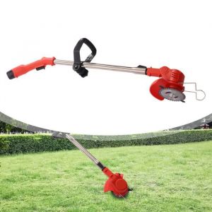 Tondeuse à Gazon Électrique 12V - Cisaille à Gazon à Batterie Lithium avec Interrupteur de Sécurité - Avec 1 Batterie1 Chargeur