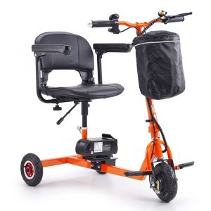 Scooter de Mobilit&eacute; Robuste &agrave; 3 Roues-VEVOR-Trottinette de Mobilit&eacute; &Eacute;lectrique Pliable Longue Port&eacute;e 19 kg-Charge 150 kg