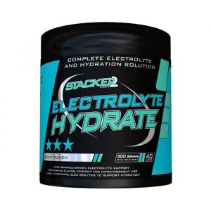 Electrolyte Hydrat 300g Punch aux fruits Stacker2 Boisson Energetique pour le Sport