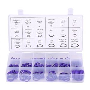 LIA 270 Pcs-Kit De Climatisation De Voiture Compresseur Joint Torique En Caoutchouc Rondelle -Violet