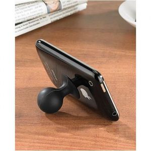 Support universel - Non spécifié - Ventouse - Noir - Plastique - Pour téléphone et GPS