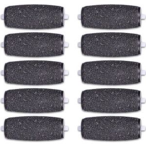 Rouleaux de Remplacement pour Scholl Velvet Smooth - Yangbaga - Extra Rugueux - Peaux Rudes et Ab&icirc;m&eacute;es