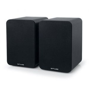 Enceintes biblioth&eacute;que ACTIVE - Muse M-620 SH - 150W avec BT USB Entr&eacute;e Optique RCA Coaxiale - Volume/Aigus/Graves r&eacute;glables