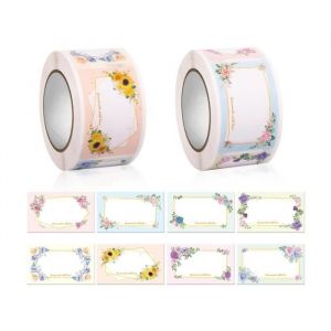 1000 Pièces Étiquettes Confiture Etiquettes Confiture Fait MaisonEtiquette Bocaux Cadeaux Bricolage EmballerEnveloppeÉpices - sh