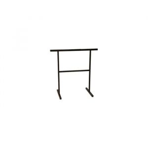 Treteau M&eacute;tallique Solid Noir 74 X 74 Cm - Cqfd