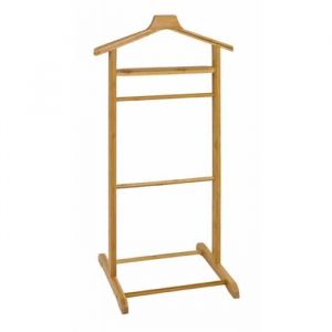 Valet de Chambre - PARIS PRIX - Stacy - 97 cm - Bambou Naturel - Vintage & Tendance