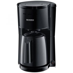 Severin KA 9306 Cafeti&egrave;re noir Nombre de tasse=8 verseuse thermofuge avec fonction caf&eacute; filtre