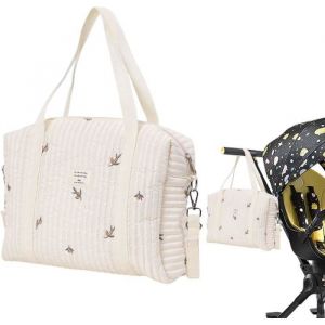 Grande Capacit&eacute; Brod&eacute; Sacs &Agrave; Langer Pour B&eacute;b&eacute; Maternit&eacute; Valise Sac De Maternit&eacute; Pour Sac B&eacute;b&eacute; Sacs &Agrave; Langer Multicol SAC A LANGER