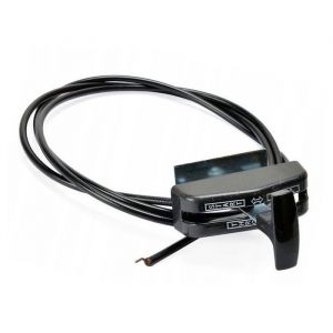 c&acirc;ble d&rsquo;acc&eacute;l&eacute;rateur universel 185 cm avec levier pour tondeuse tracteur de pelouse Fuxtec Scheppach Einhell Brast Hyundai