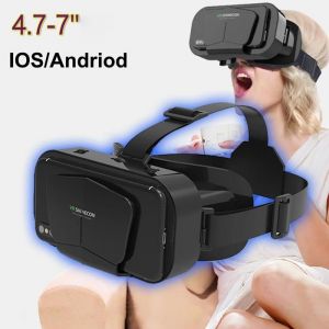 Casque de jeu de réalité virtuelle 3D pour smartphones lunettes VR G10 IMAX Google Cardboard 4.7-7.0 pouces