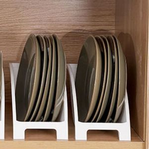 Duokon Étagère à vaisselle japonaise Étagère de rangement pour vaisselle de cuisine culinaires lutrin Petit Grand porte-assiette