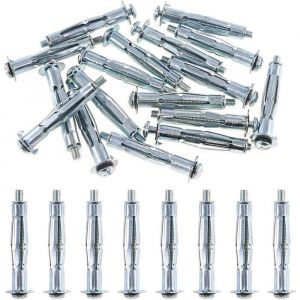 M4 x 38 Pince Cheville Molly Molly a Metallic (Pack de 25) Expansion - Zinc passiv&eacute; pour corrosion r&eacute;sistance (38mm de Long) M4x38