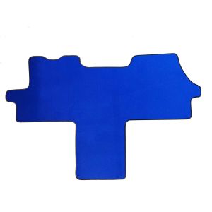 1 Tapis Avant Sur Mesure Bleu En Moquette Couture Spécial Utilitaire - 2706130