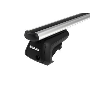 Pack Complet 2 Barres De Toit Norauto Pour V&eacute;hicules &Eacute;quip&eacute;s De Barres Longitudinales - 7313020092331