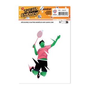 Sticker Joueur Badminton - 2794058