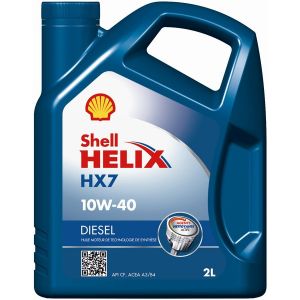 Huile Moteur Shell Helix Hx7 10w40 Diesel 2 L - 5011987249776