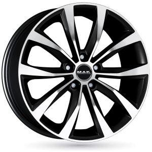 Jante Alu Mak Wolf 18 Pouces - 7x18 5x112 Et45 Noir Face Polie - 8030580257787