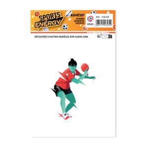 Sticker Joueuse Ping Pong - 2794049