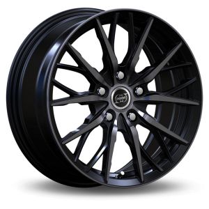 Jante Alu Infiny Spike Noir Poli 16 Pouces - 7x16 4x108 Et35 Noir Poli - 3661741148641