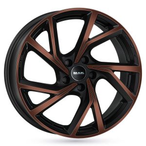 Jante Alu Mak Kassel 18 Pouces - 8x18 5x110 Et33 Noir Brillant - 8030580881357