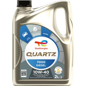 Huile Moteur Totalenergies Quartz 7000 10w40 Diesel 2 L - 3425901107837