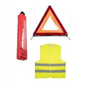 Pack S&eacute;curit&eacute; Triangle + Gilet Norauto - 3158849294665