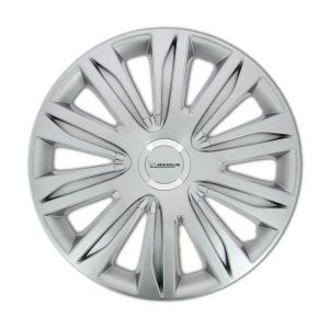 4 Enjoliveurs Gris/chrome Michelin Nvs 42 15 Pouces - 3221320091104