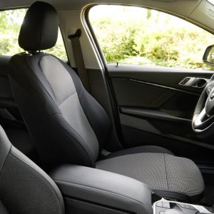 Jeu De Housse Sur Mesure Pour Renault Clio 4 4/5 Places Dbs En Polyester Gris Et Noir - 3261880117234