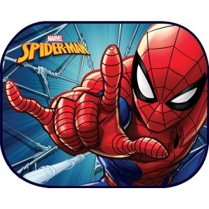2 Pare-soleil Lat&eacute;ral Spiderman 44x35cm - 8000866102438